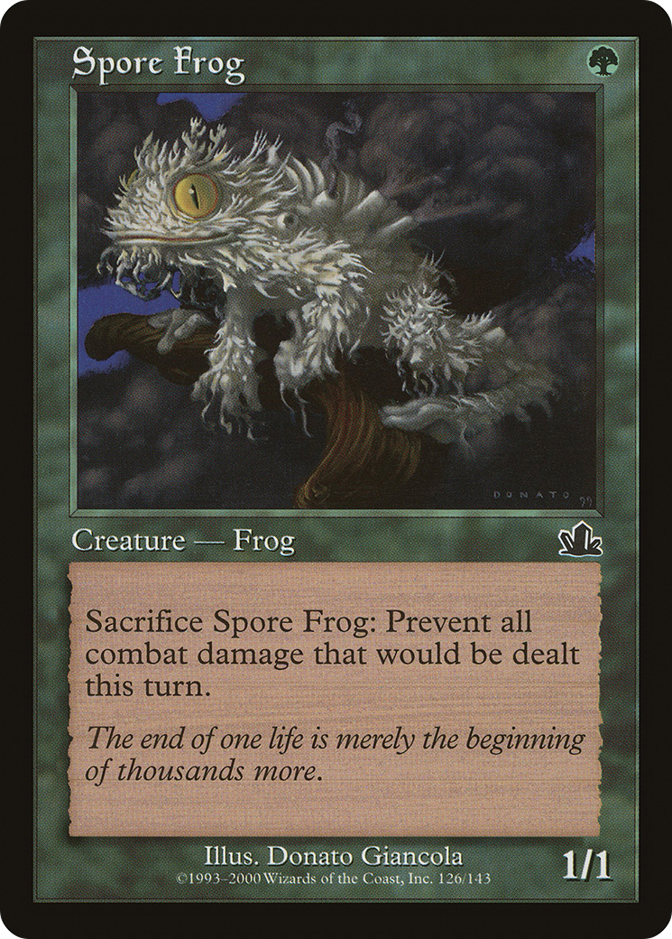 Spore Frog (126) Foil - Prophecy