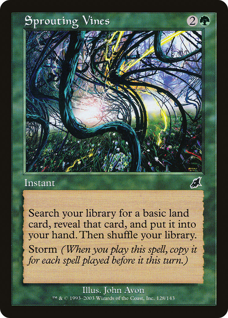 Sprouting Vines (128) Foil - Scourge