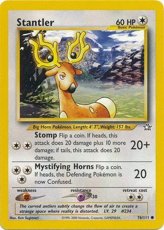 Stantler (76) (Unlimited) - Neo Genesis