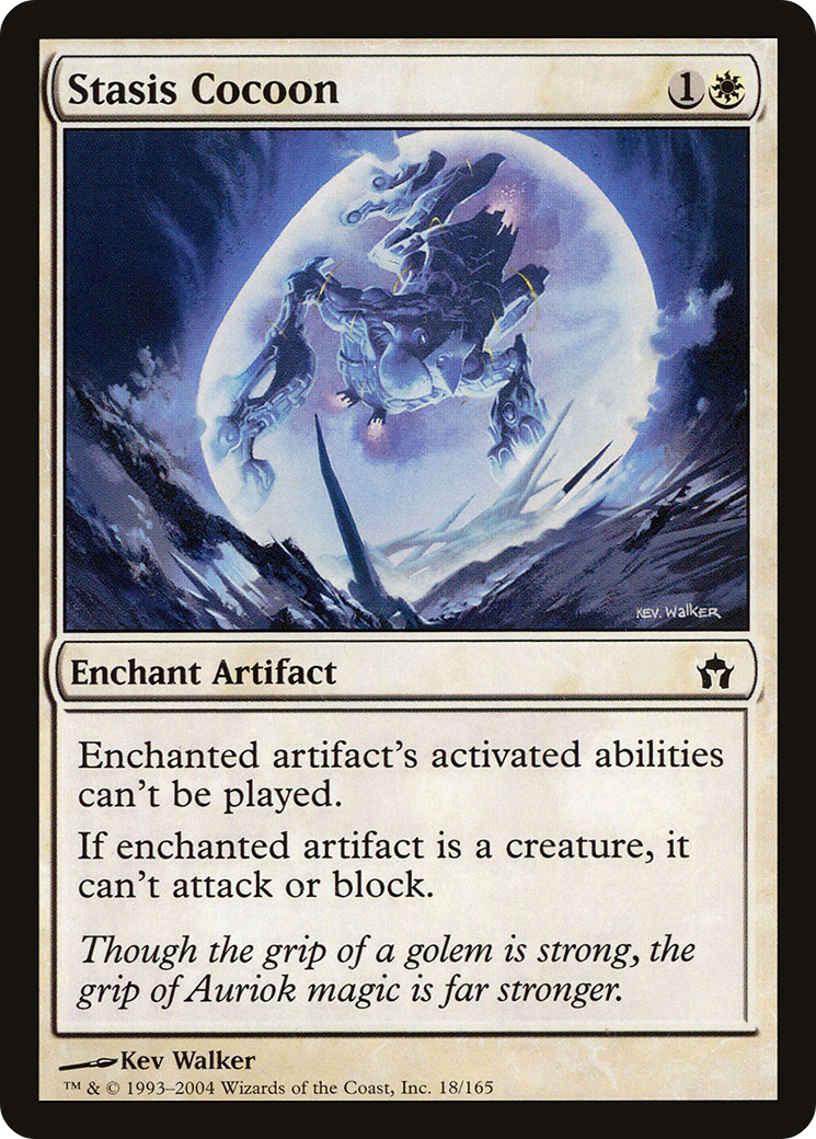 Stasis Cocoon (018) Foil - Fifth Dawn