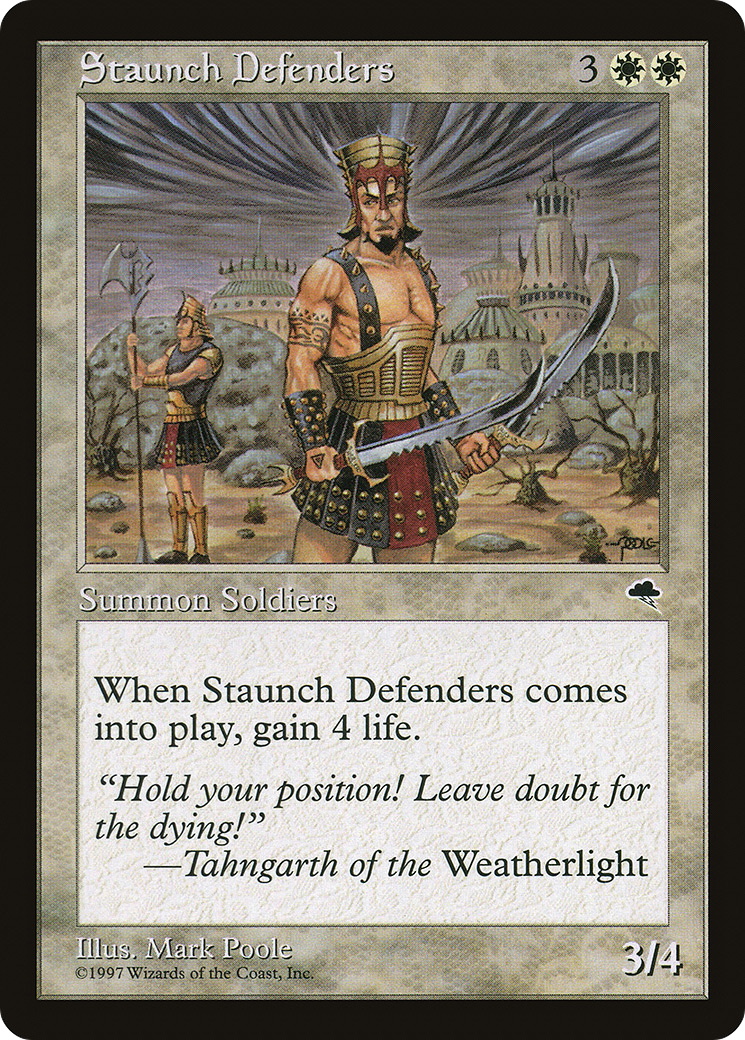 Staunch Defenders - Tempest