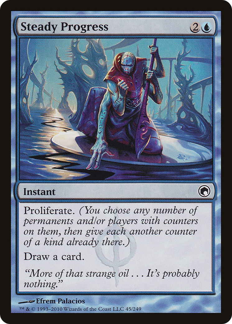Steady Progress (045) Foil - Scars of Mirrodin