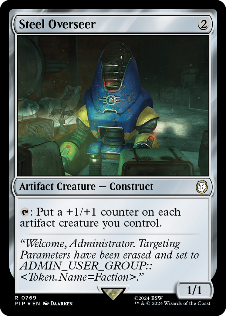Steel Overseer (769) Surge Foil - Fallout