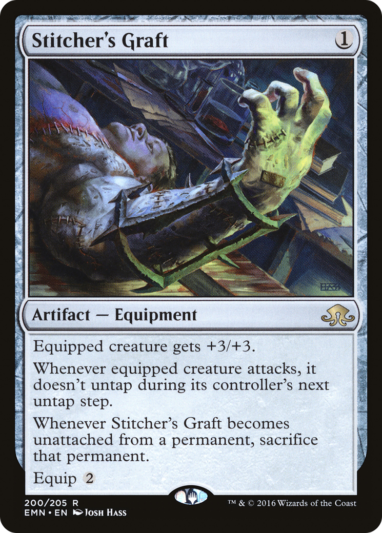 Stitcher's Graft (200) Foil - Eldritch Moon