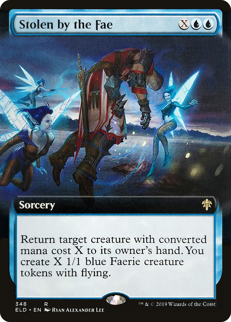 Stolen by the Fae (Extended Art) (348) - Throne of Eldraine Foil
