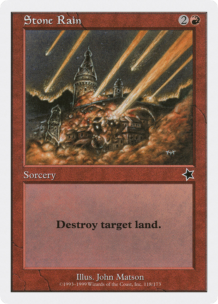 Stone Rain (118) - Starter 1999