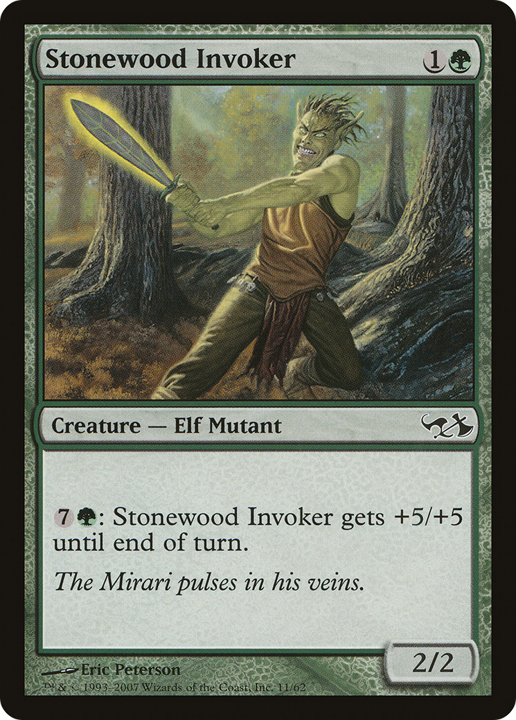 Stonewood Invoker (011) - Duel Decks: Elves vs. Goblins