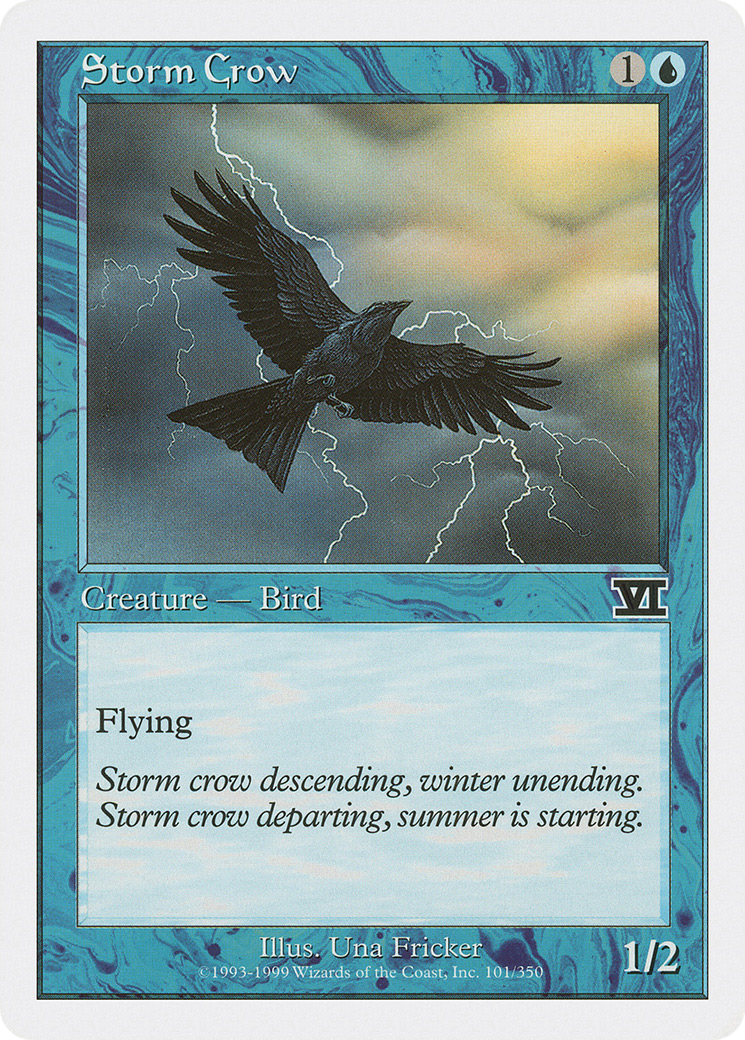 Storm Crow (101) - Classic Sixth Edition