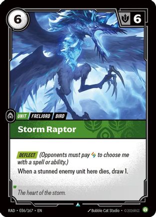 Storm Raptor (036) - Radiance