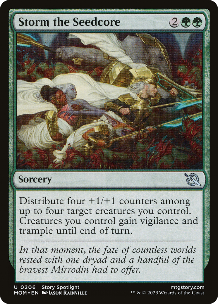 Storm the Seedcore (206) - March of the Machine Foil