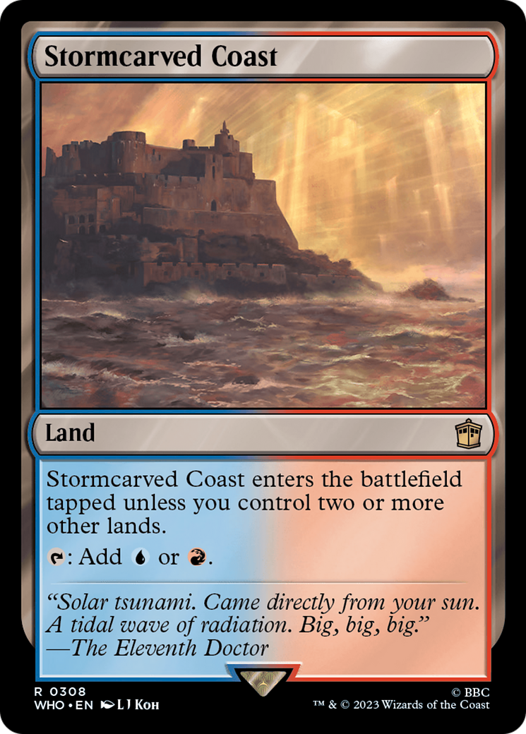 Stormcarved Coast (308) Foil - Doctor Who