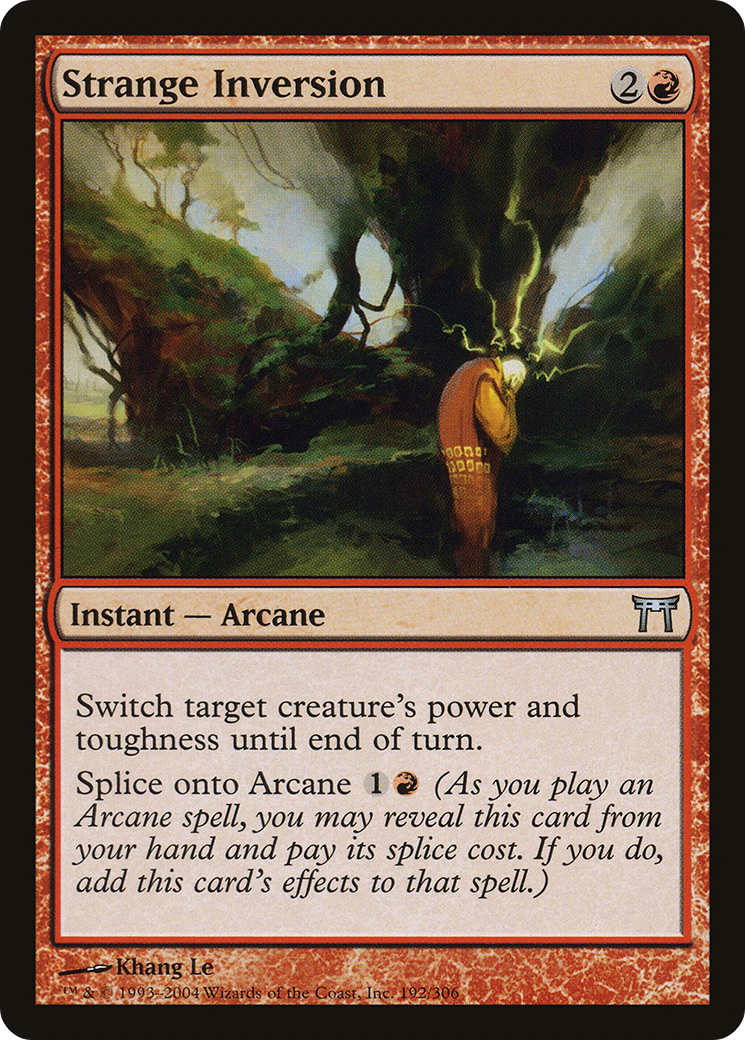 Strange Inversion (192) Foil - Champions of Kamigawa