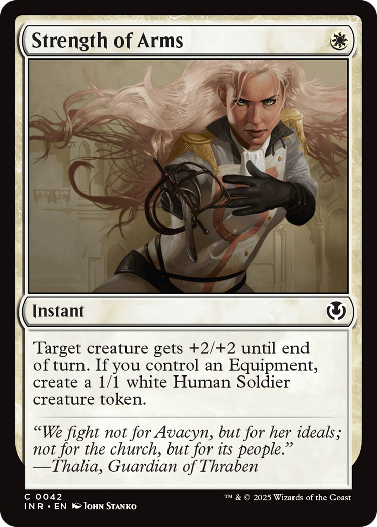 Strength of Arms (042) Foil - Innistrad Remastered