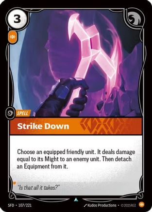 Strike Down (107) - Spiritforged