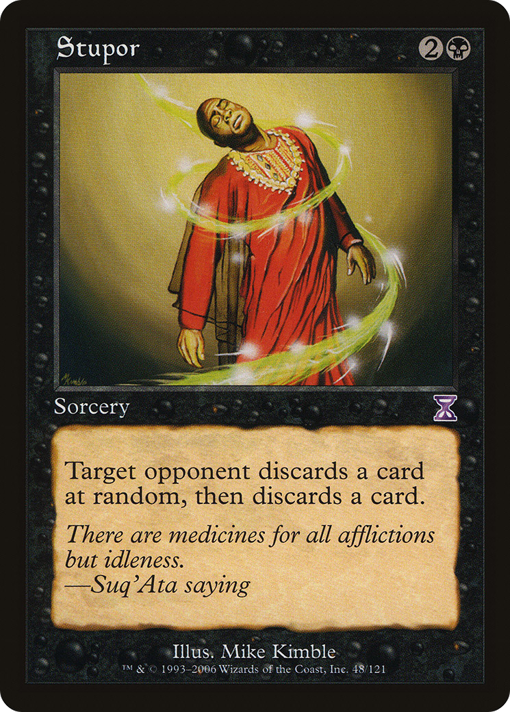 Stupor (Retro) (048) - Time Spiral Timeshifted Foil