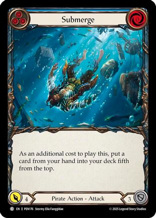 Submerge (Blue) (PEN176) Rainbow Foil - Compendium of Rathe