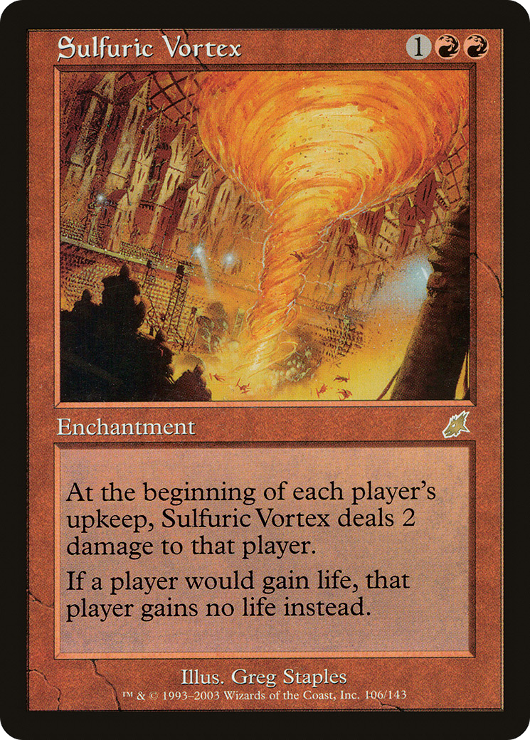 Sulfuric Vortex (106) Foil - Scourge
