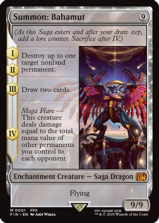 Summon: Bahamut (001) - FINAL FANTASY