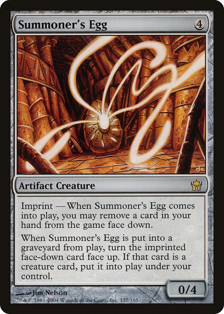 Summoner's Egg (157) Foil - Fifth Dawn