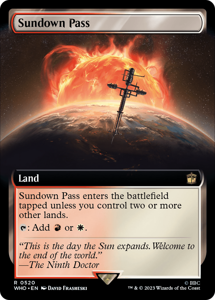 Sundown Pass (Extended Art) (520) - Doctor Who