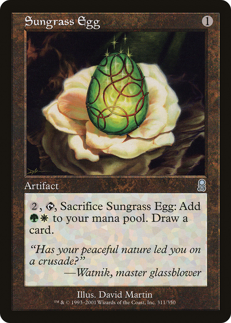 Sungrass Egg (311) - Odyssey