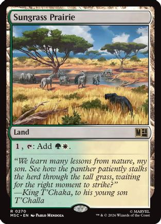 Sungrass Prairie (270) - Commander: Marvel Super Heroes