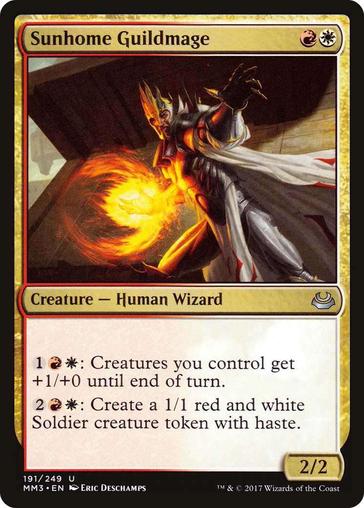 Sunhome Guildmage (191) Foil - Modern Masters 2017