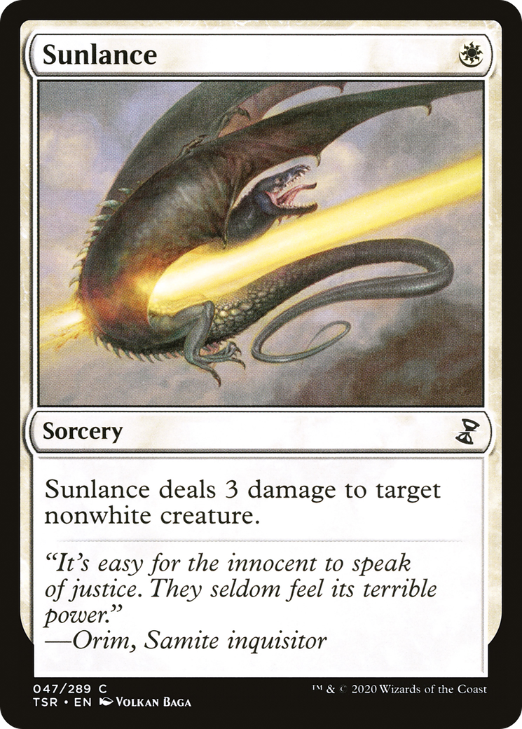 Sunlance (047) - Time Spiral Remastered Foil