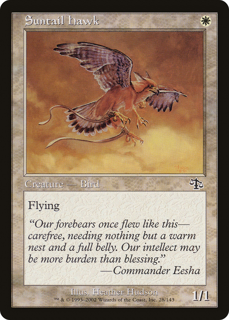 Suntail Hawk (028) Foil - Judgment