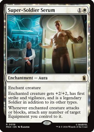 Super-Soldier Serum (038) - Marvel Super Heroes