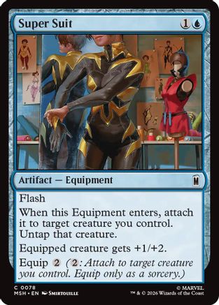 Super Suit (078) Foil - Marvel Super Heroes