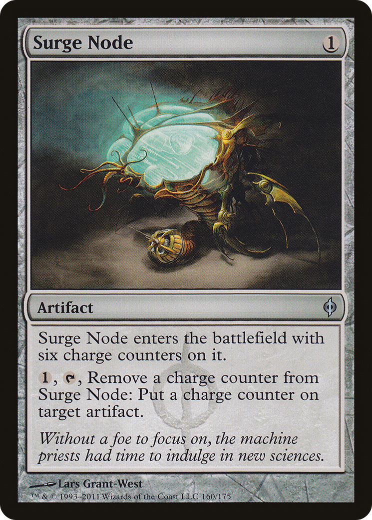 Surge Node (160) Foil - New Phyrexia