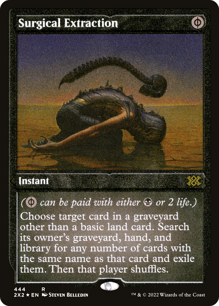 Surgical Extraction (444) Etched Foil - Double Masters 2022