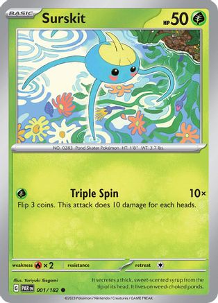 Surskit (1) Reverse Holofoil - Paradox Rift