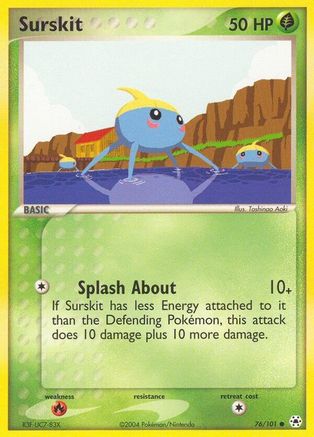 Surskit (76) Reverse Holofoil - Hidden Legends