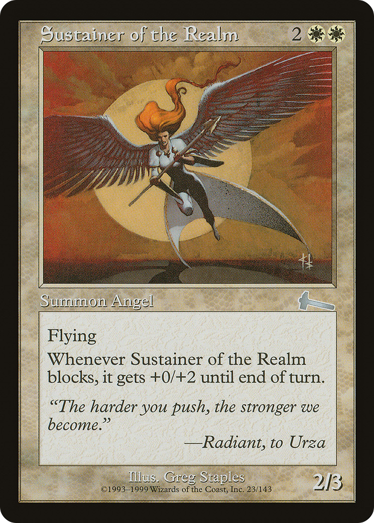 Sustainer of the Realm (023) Foil - Urza's Legacy
