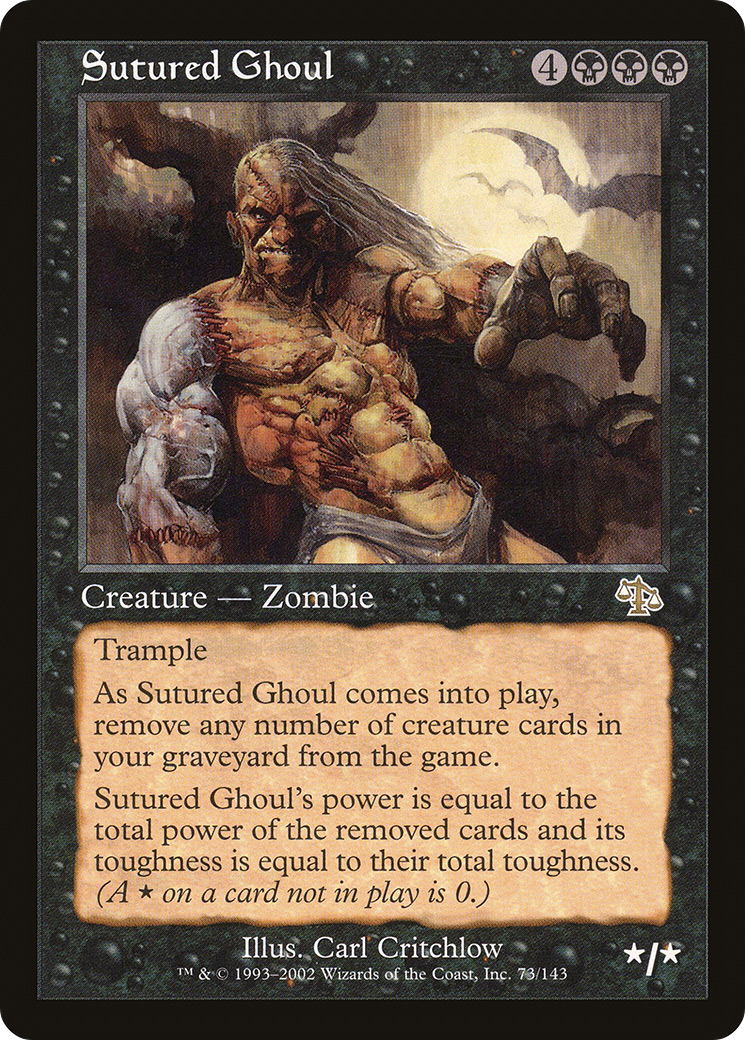 Sutured Ghoul (073) - Judgment