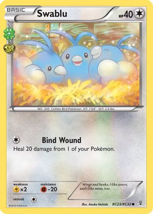 Swablu (RC23) (Radiant Collection) - Generations