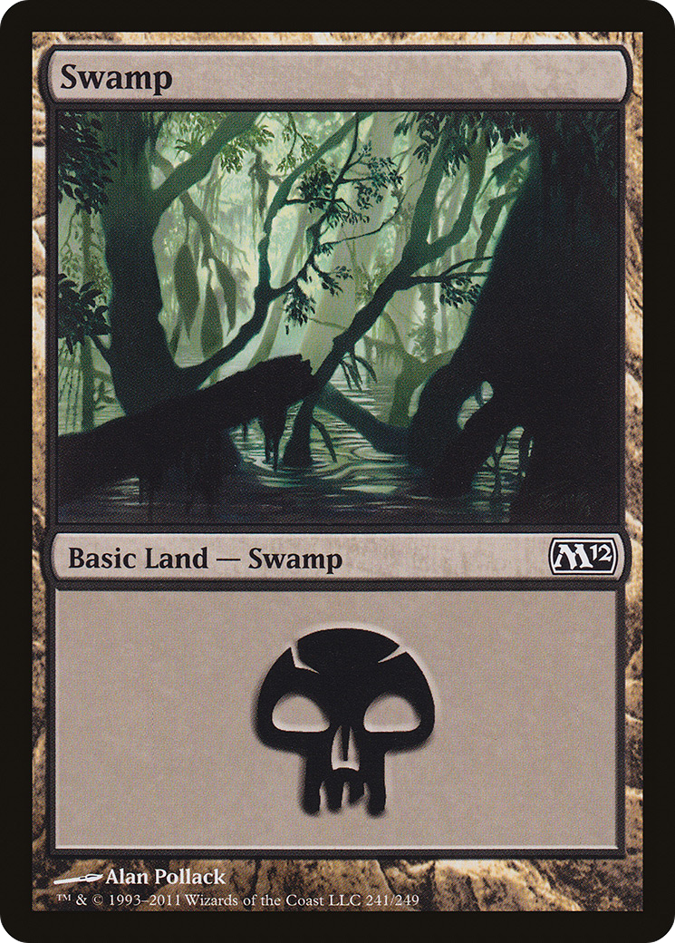 Swamp (241) Foil - Magic 2012