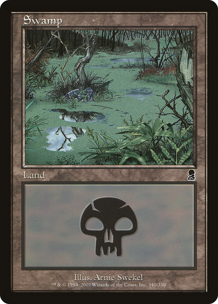 Swamp (340) Foil - Odyssey