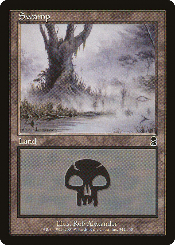 Swamp (341) Foil - Odyssey