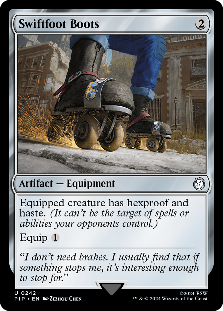 Swiftfoot Boots (242) Foil - Fallout