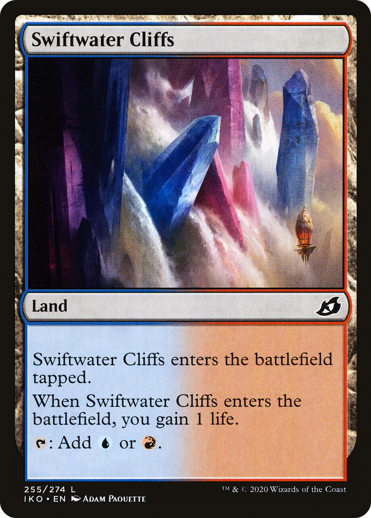 Swiftwater Cliffs (255) - Ikoria: Lair of Behemoths Foil