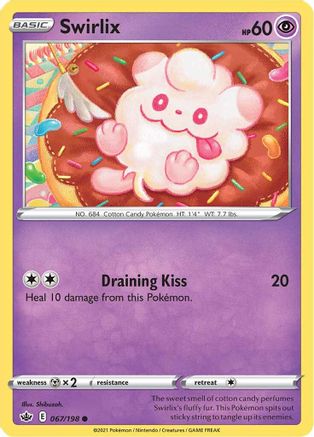 Swirlix (67) Reverse Holofoil - Chilling Reign