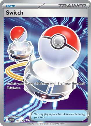Switch (Full Art) (123) Holofoil - Phantasmal Flames