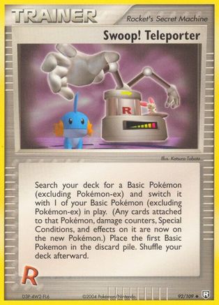 Swoop! Teleporter (92) - Team Rocket Returns