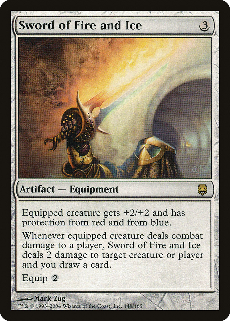 Sword of Fire and Ice (148) Foil - Darksteel