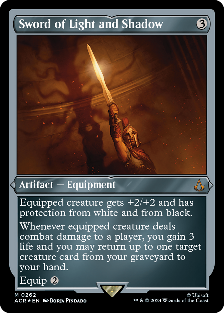 Sword of Light and Shadow (262) Etched Foil - Assassin's Creed