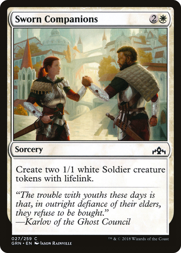 Sworn Companions (027) - Guilds of Ravnica Foil