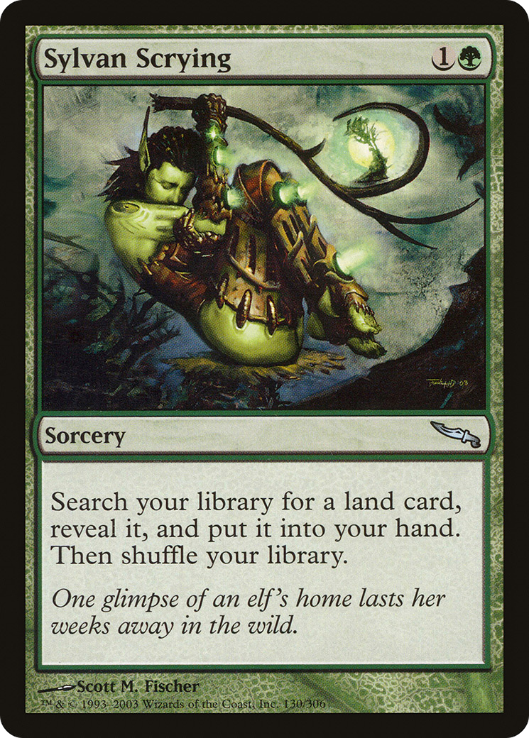 Sylvan Scrying (130) Foil - Mirrodin
